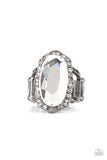 BLING to Heel - Black Ring - Paparazzi Accessories Ring Bedazzle Me Pretty Mobile Fashion Boutique