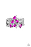 Blink Back TIERS - Pink Ring - Paparazzi Accessories Ring Bedazzle Me Pretty Mobile Fashion Boutique