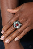BLOOM BLOOM Pow - Red Ring - Paparazzi Accessories Ring Bedazzle Me Pretty Mobile Fashion Boutique