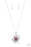 BLOOM Shaka-Laka - Purple Necklace - Paparazzi Accessories Necklace Bedazzle Me Pretty Mobile Fashion Boutique