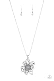 BLOOM Shaka-Laka - Silver Necklace - Paparazzi Accessories Necklace Bedazzle Me Pretty Mobile Fashion Boutique