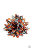 Blooming Boundaries - Multi Hair Clip - Paparazzi Accessories Hair Clip Bedazzle Me Pretty Mobile Fashion Boutique