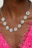 Blooming Brilliance - Multi Necklace - Paparazzi Accessories Necklace Bedazzle Me Pretty Mobile Fashion Boutique