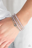 Blooming Buttercups - Silver Bracelet - Paparazzi Accessories Bracelet Bedazzle Me Pretty Mobile Fashion Boutique