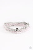 Blooming Buttercups - Silver Bracelet - Paparazzi Accessories Bracelet Bedazzle Me Pretty Mobile Fashion Boutique