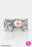 Bobbing Along - Brown Ring - Paparazzi Accessories Ring Bedazzle Me Pretty Mobile Fashion Boutique