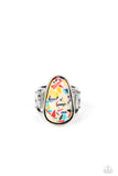 Bodacious Babe - Yellow Ring - Paparazzi Accessories Ring Bedazzle Me Pretty Mobile Fashion Boutique