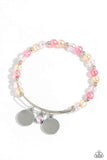 Bodacious Beacon - Pink Bracelet - Paparazzi Accessories Bracelet Bedazzle Me Pretty Mobile Fashion Boutique