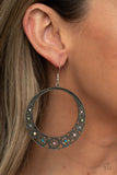 Bodaciously Blooming - Multi Earrings - Paparazzi Accessories Earrings Bedazzle Me Pretty Mobile Fashion Boutique