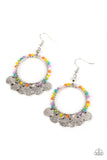 Bohemian Beach Blast - Multi Earrings - Paparazzi Accessories Earrings Bedazzle Me Pretty Mobile Fashion Boutique