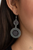 Bohemian Bedazzle - Purple Earrings - Paparazzi Accessories Earrings Bedazzle Me Pretty Mobile Fashion Boutique