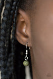 Bon VOYAGER - Green Necklace - Paparazzi Accessories Necklace Bedazzle Me Pretty Mobile Fashion Boutique