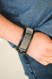Boondock Bandit - Black Bracelet - Paparazzi Accessories Bracelet Bedazzle Me Pretty Mobile Fashion Boutique