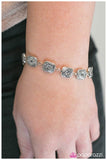 Bora Bora - Silver Bracelet - Paparazzi Accessories Bracelet Bedazzle Me Pretty Mobile Fashion Boutique