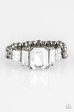 Born To Rule - Black Ring - Paparazzi Accessories Ring Bedazzle Me Pretty Mobile Fashion Boutique