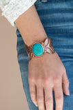 Born to Soar - Copper Bracelet - Paparazzi Accessories Bracelet Bedazzle Me Pretty Mobile Fashion Boutique