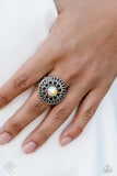 Botanical Backdrop - Multi Ring - Paparazzi Accessories Ring Bedazzle Me Pretty Mobile Fashion Boutique