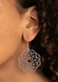 Botanical Bash - Black Earrings - Paparazzi Accessories Earrings Bedazzle Me Pretty Mobile Fashion Boutique