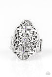 Botanical Beam - Purple Ring - Paparazzi Accessories Ring Bedazzle Me Pretty Mobile Fashion Boutique
