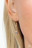 Botanical Bling - Rose Gold Necklace - Paparazzi Accessories Necklace Bedazzle Me Pretty Mobile Fashion Boutique
