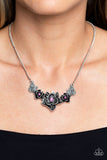 Botanical Breeze - Pink Necklace - Paparazzi Accessories Necklace Bedazzle Me Pretty Mobile Fashion Boutique