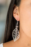 BOUGH Out - Silver Earrings - Paparazzi Accessories Earrings Bedazzle Me Pretty Mobile Fashion Boutique