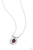 Boulevard Bazaar - Purple Necklace - Paparazzi Accessories Necklace Bedazzle Me Pretty Mobile Fashion Boutique