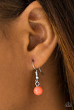 Boulevard Beauty - Orange Necklace - Paparazzi Accessories Necklace Bedazzle Me Pretty Mobile Fashion Boutique