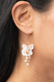 Bountiful Bouquets - Copper Earrings - Paparazzi Accessories Earrings Bedazzle Me Pretty Mobile Fashion Boutique