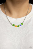BOUQUET We Go - Green Necklace - Paparazzi Accessories Necklace Bedazzle Me Pretty Mobile Fashion Boutique