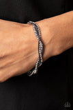 Box Office Bling - Black Bracelet - Paparazzi Accessories Bracelet Bedazzle Me Pretty Mobile Fashion Boutique