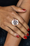 Branched Out Beauty - Copper Ring - Paparazzi Accessories Ring Bedazzle Me Pretty Mobile Fashion Boutique