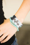 Branching Out - Blue Bracelet - Paparazzi Accessories Bracelet Bedazzle Me Pretty Mobile Fashion Boutique