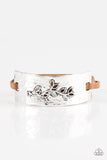 Branching Out - Brown Bracelet - Paparazzi Accessories Bracelet Bedazzle Me Pretty Mobile Fashion Boutique