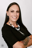 Break A Leg! - Black Necklace - Paparazzi Accessories Necklace Bedazzle Me Pretty Mobile Fashion Boutique