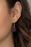 Breathtaking Brilliance - Purple Necklace - Paparazzi Accessories Necklace Bedazzle Me Pretty Mobile Fashion Boutique