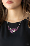 Breathtaking Brilliance - Purple Necklace - Paparazzi Accessories Necklace Bedazzle Me Pretty Mobile Fashion Boutique