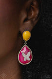 BRIGHT This Sway - Multi Post Earrings - Paparazzi Accessories Post Earrings Bedazzle Me Pretty Mobile Fashion Boutique