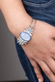 Brilliantly Boho - Blue Bracelet - Paparazzi Accessories Bracelet Bedazzle Me Pretty Mobile Fashion Boutique
