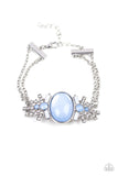 Brilliantly Boho - Blue Bracelet - Paparazzi Accessories Bracelet Bedazzle Me Pretty Mobile Fashion Boutique