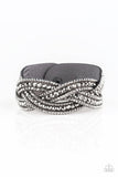 Bring On The Bling - Silver Bracelet - Paparazzi Accessories Bracelet Bedazzle Me Pretty Mobile Fashion Boutique