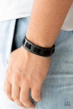 Bring Out The WEST In You - Black Bracelet - Paparazzi Accessories Bracelet Bedazzle Me Pretty Mobile Fashion Boutique