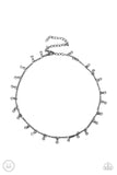 Bringing SPARKLE Back - Black Necklace - Paparazzi Accessories Necklace Bedazzle Me Pretty Mobile Fashion Boutique