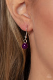 Broadway Bustle - Purple Necklace - Paparazzi Accessories Necklace Bedazzle Me Pretty Mobile Fashion Boutique