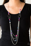 Bubbly Bright - Multi Necklace - Paparazzi Accessories Necklace Bedazzle Me Pretty Mobile Fashion Boutique
