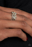Bubbly Effervescence - Brown Ring - Paparazzi Accessories Ring Bedazzle Me Pretty Mobile Fashion Boutique
