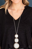 Buckle Down - Copper Necklace - Paparazzi Accessories Necklace Bedazzle Me Pretty Mobile Fashion Boutique