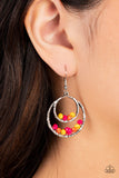 Bustling Beads - Multi Earrings - Paparazzi Accessories Earrings Bedazzle Me Pretty Mobile Fashion Boutique
