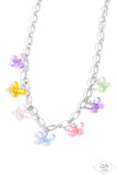 Butterfly Balance - Multi Necklace - Paparazzi Accessories Necklace Bedazzle Me Pretty Mobile Fashion Boutique