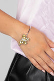 Butterfly Beatitude - Yellow Bracelet - Paparazzi Accessories Bracelet Bedazzle Me Pretty Mobile Fashion Boutique